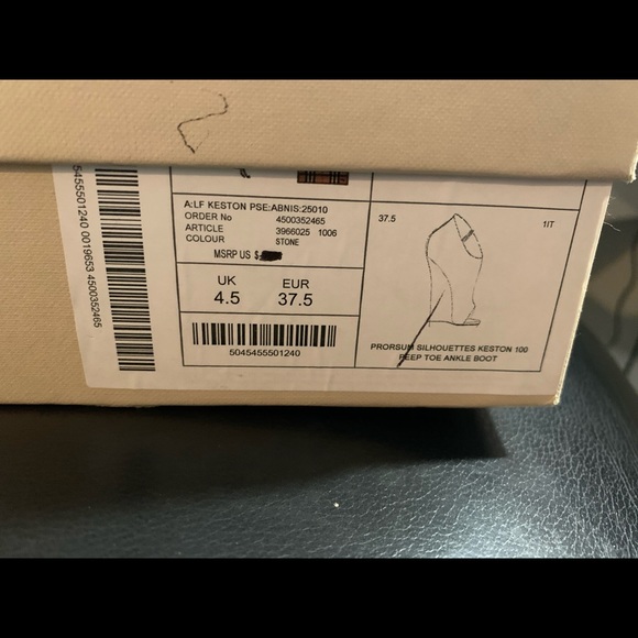 Authentic Burberry Suede Wedges - Picture 4 of 5